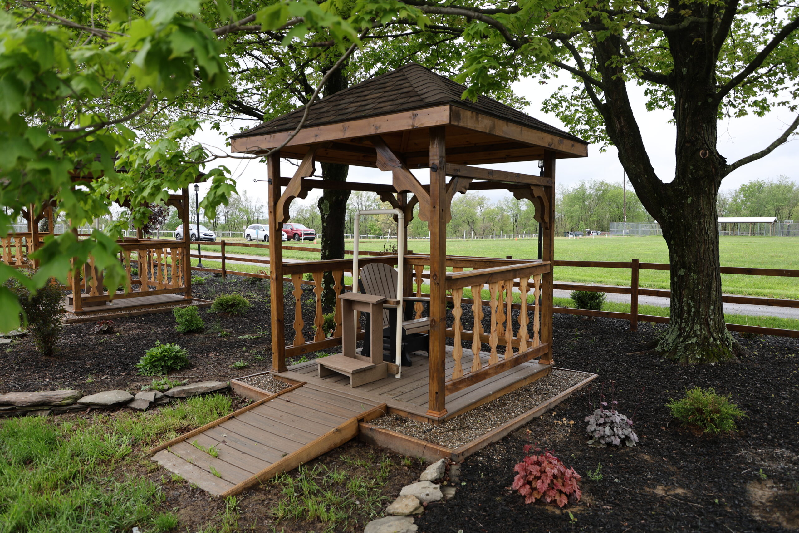 Divine Mercy Garden confessional
